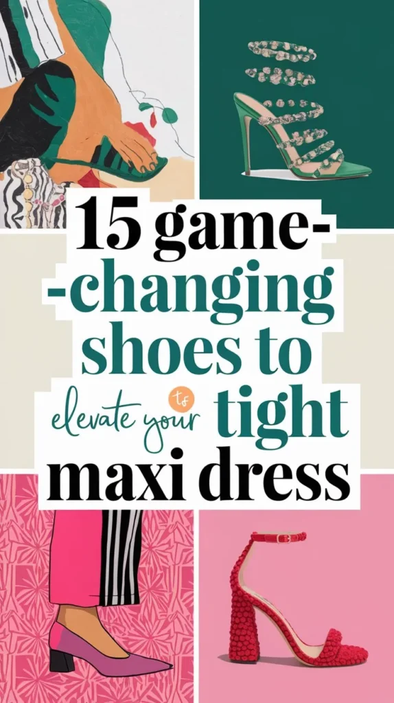 15 Shoes to Wear With a Tight Maxi Dress: A Comprehensive Guide