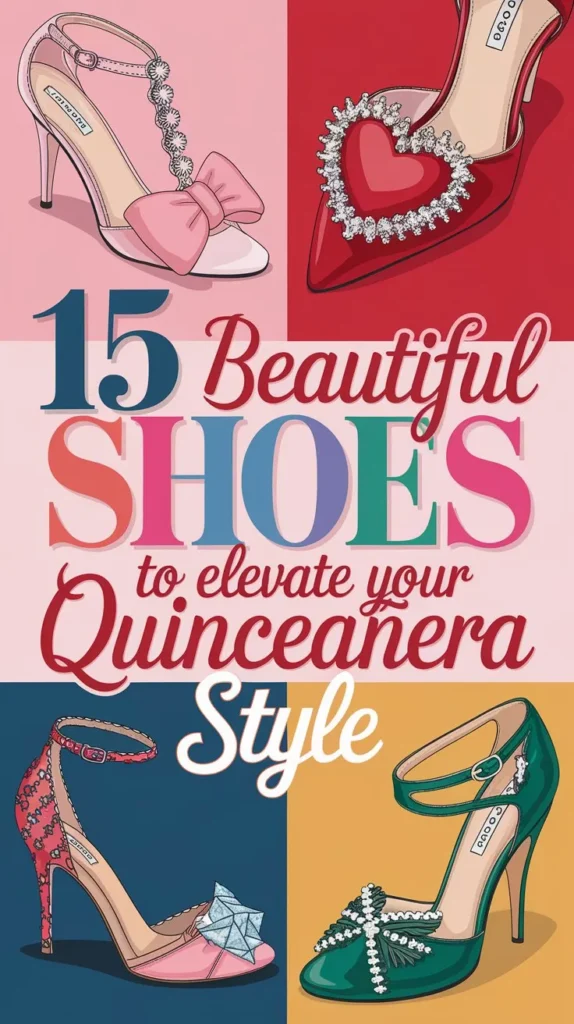 15 Best Shoes to Wear Under The Quinceañera Dress: Dance the Night Away