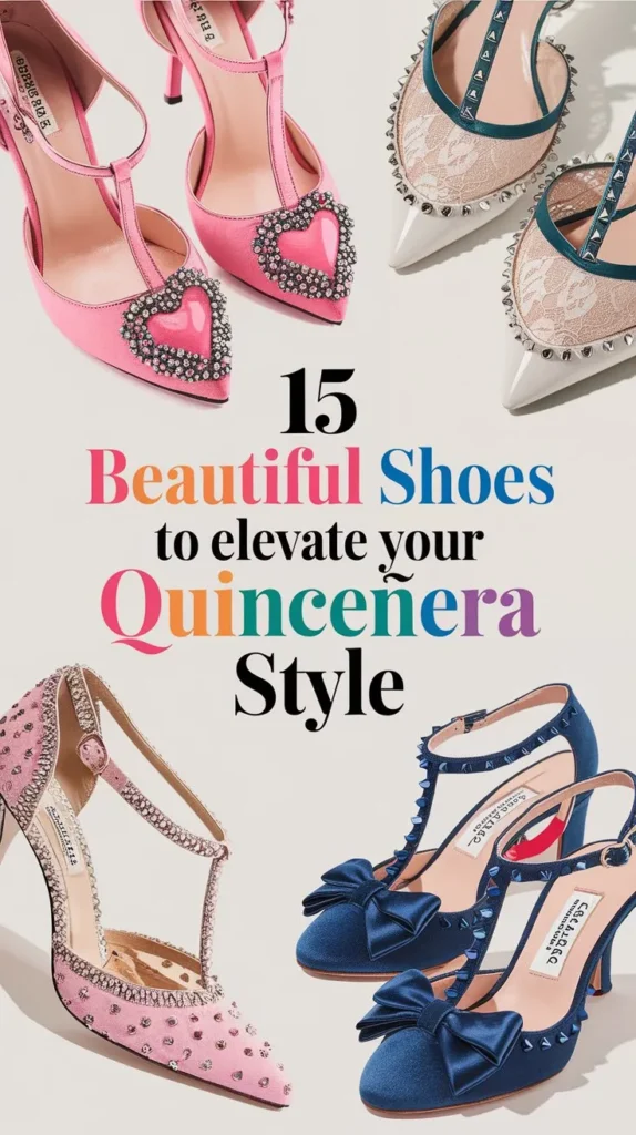 15 Best Shoes to Wear Under The Quinceañera Dress: Dance the Night Away