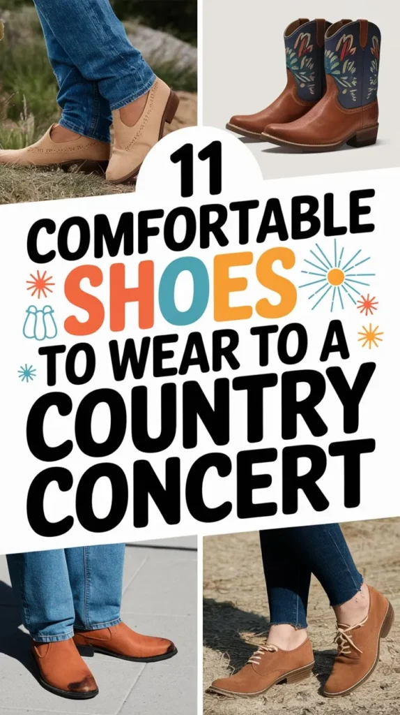 11 Best Shoes to Wear to a Country Concert: Stomp the Competition