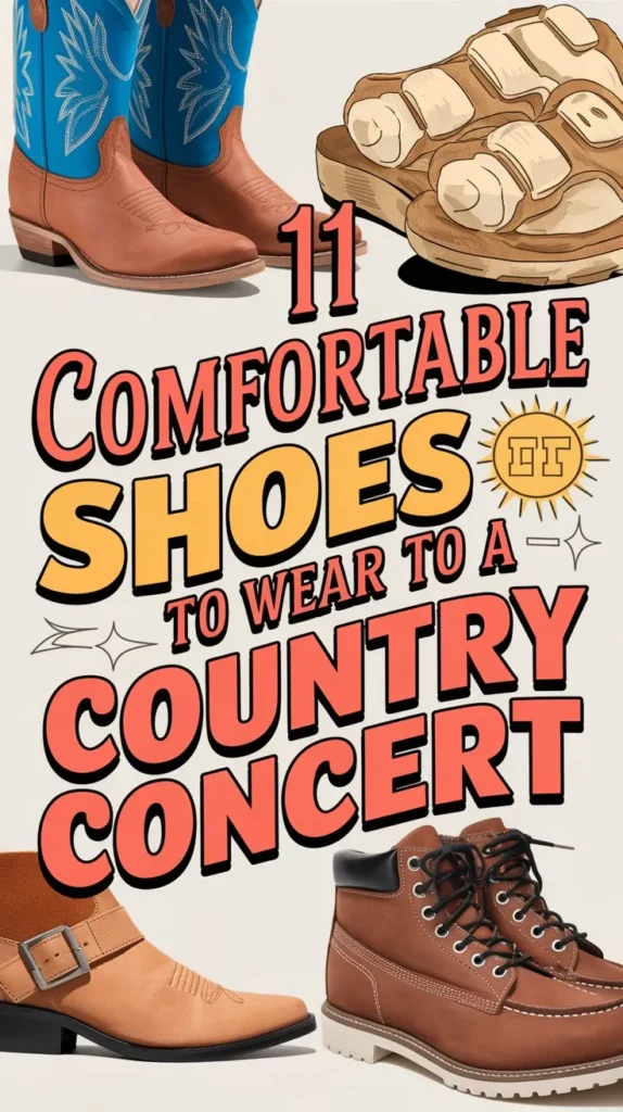 11 Best Shoes to Wear to a Country Concert: Stomp the Competition