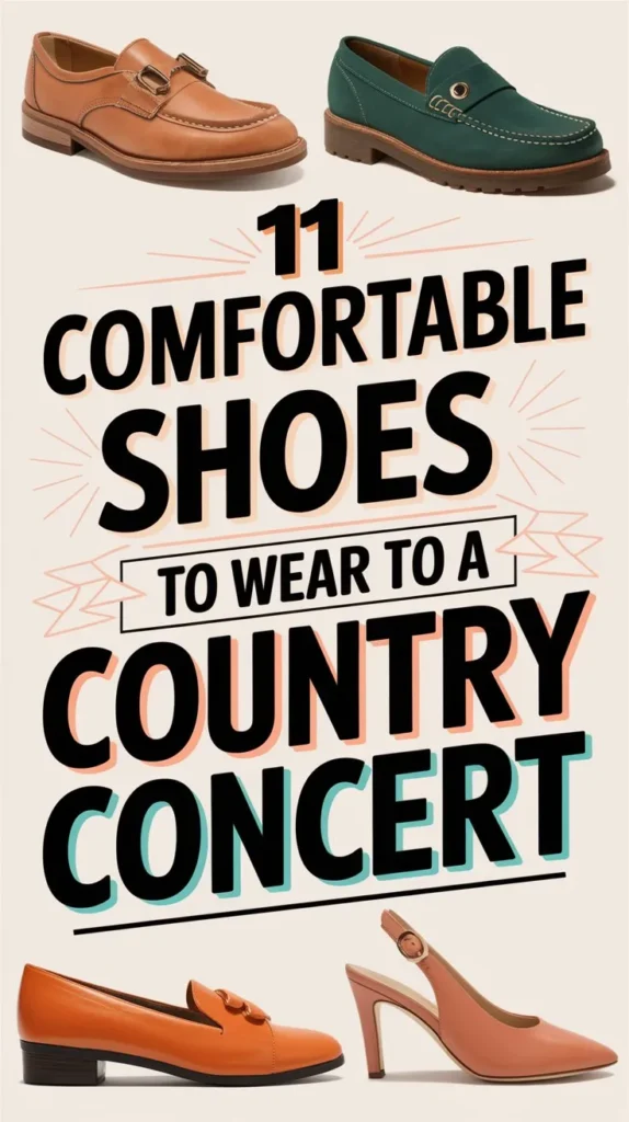 11 Best Shoes to Wear to a Country Concert: Stomp the Competition