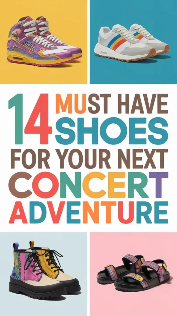 14 Best Shoes to Wear to a Concert: Step into the Music