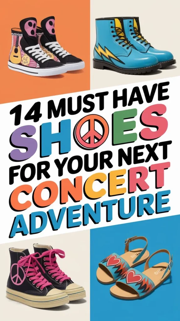 14 Best Shoes to Wear to a Concert: Step into the Music