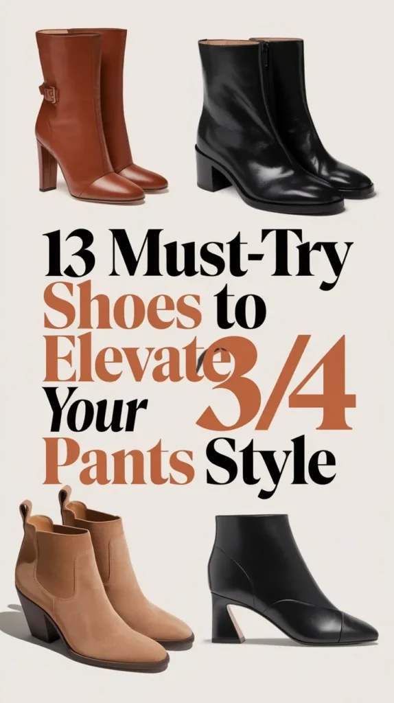 13 Top Picks for Shoes to Wear with 3/4 Pants: The Ultimate Guide