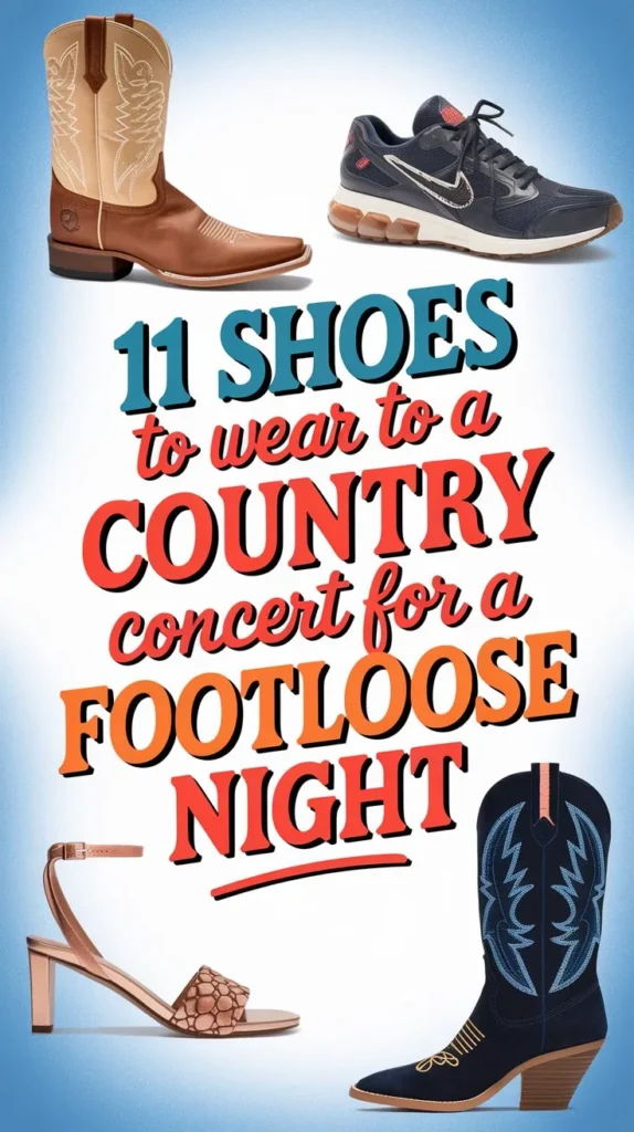 11 Best Shoes to Wear to a Country Concert: Stomp the Competition