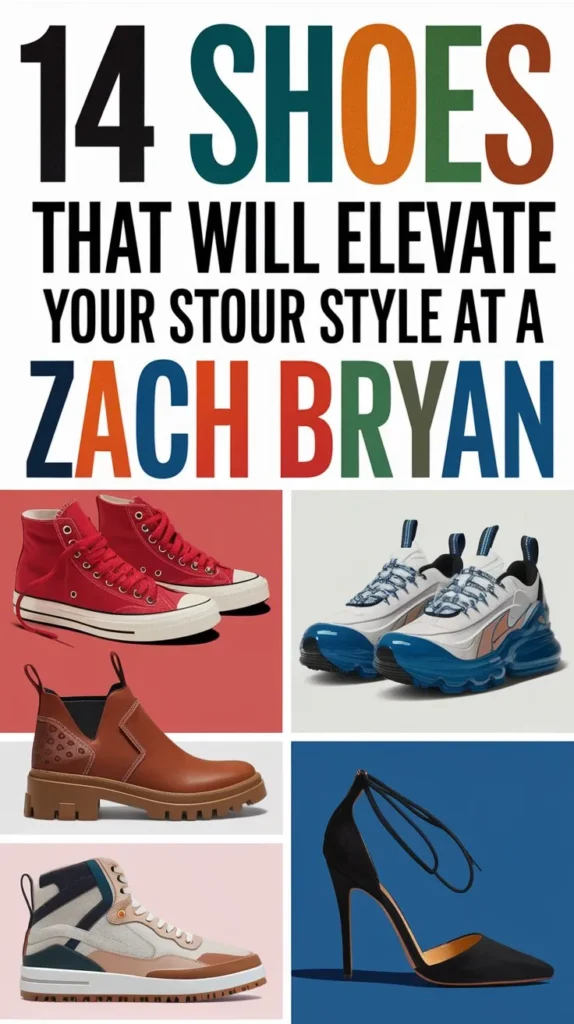 14 Best Shoes to Wear to a Zach Bryan Concert: Kick Off the Night