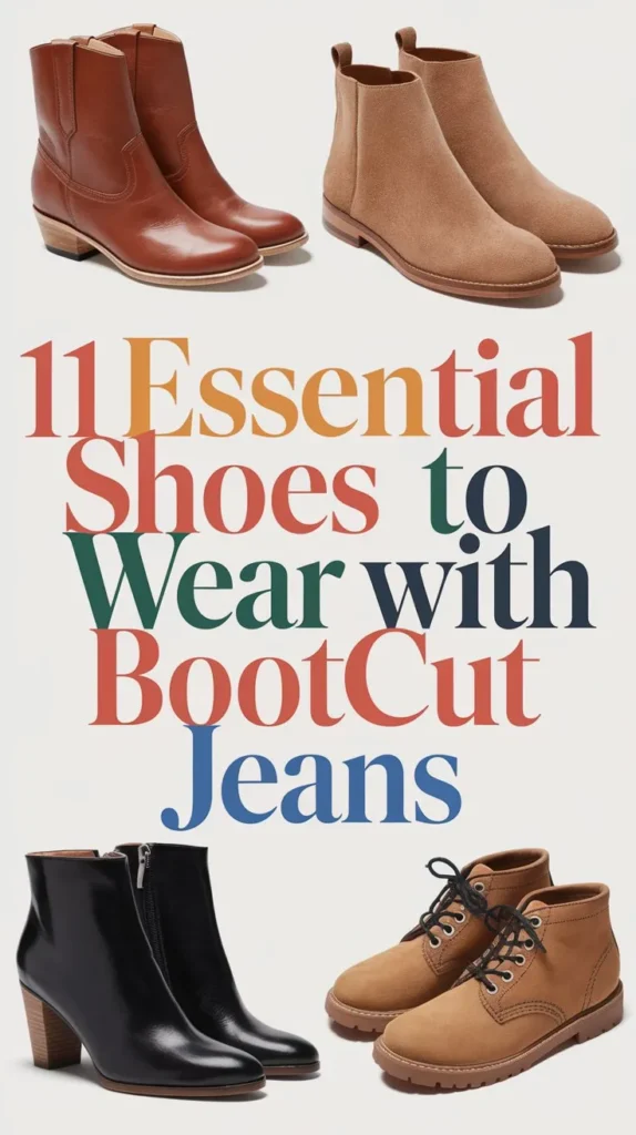 11 Perfect Shoes to Wear with Bootcut Jeans: A Fashion Guide