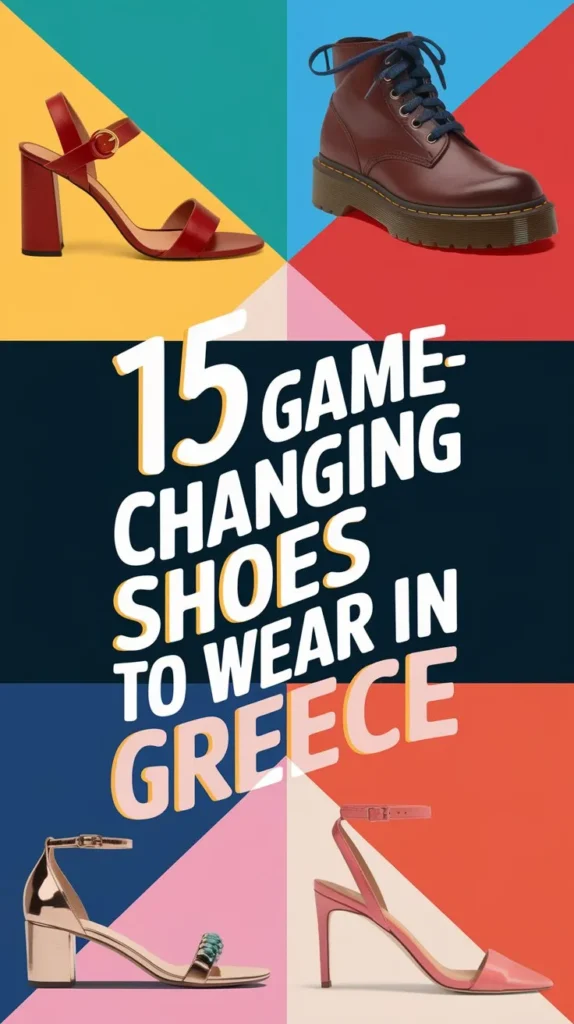 15 Best Shoes to Wear in Greece: Greece Travel Essentials