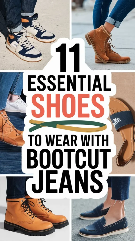 11 Perfect Shoes to Wear with Bootcut Jeans: A Fashion Guide