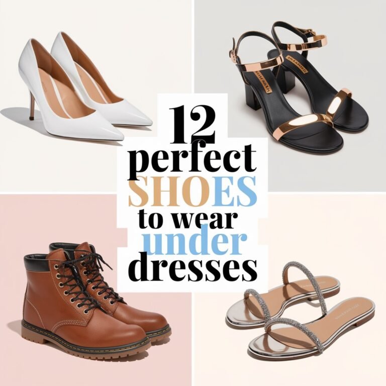 12 Perfect Shoes to Wear Under Dresses: Elevate Your Dress Game