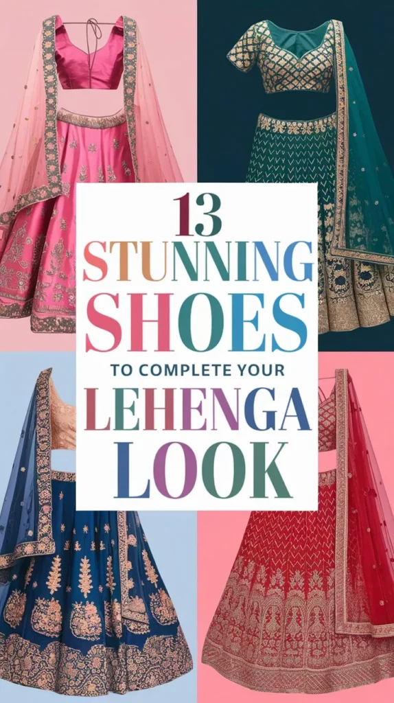 13 Beautiful Shoes to Wear Under a Lehenga: Beneath the Beauty