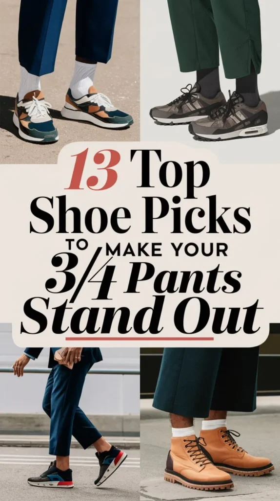 13 Top Picks for Shoes to Wear with 3/4 Pants: The Ultimate Guide