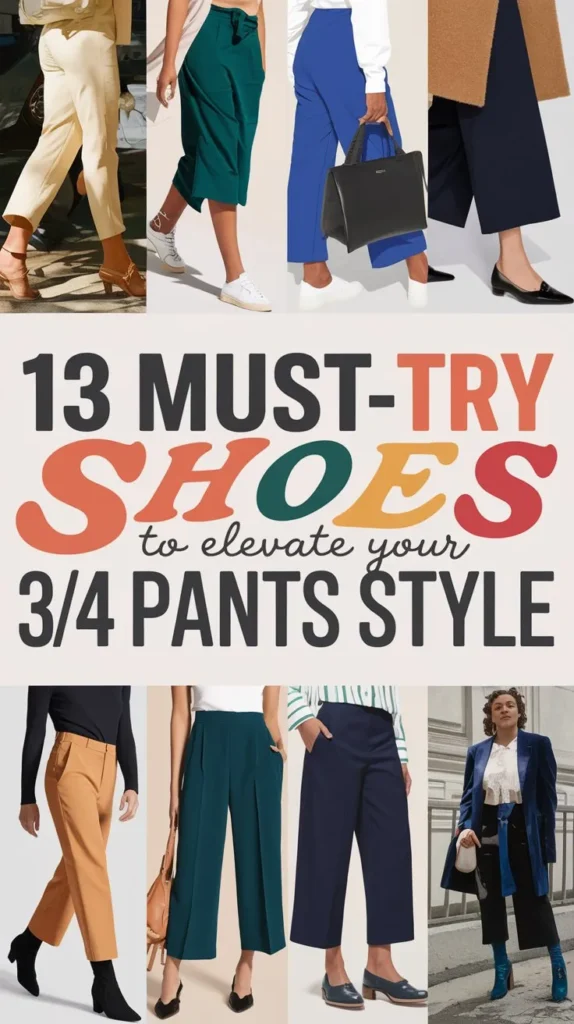 13 Top Picks for Shoes to Wear with 3/4 Pants: The Ultimate Guide