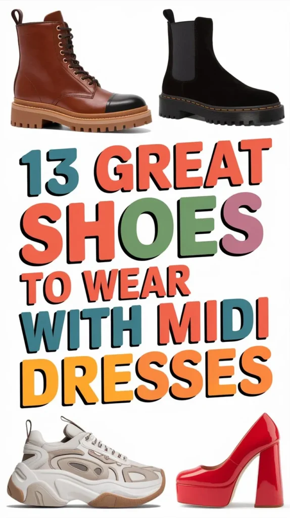 13 Perfect Shoes to Wear with Midi Dresses: The Ultimate Midi Dress Guide