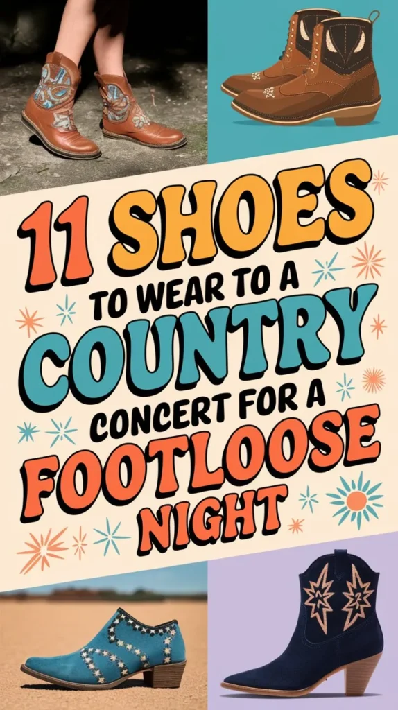 11 Best Shoes to Wear to a Country Concert: Stomp the Competition