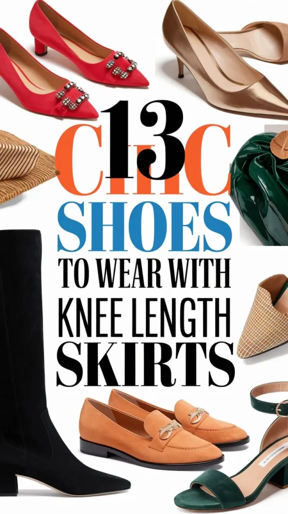 13 Best Shoes to Wear with Knee-Length Skirts: The Ultimate Guide