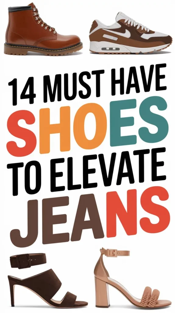 14 Shoes to Wear With Wide Leg Jeans: A Comprehensive Guide