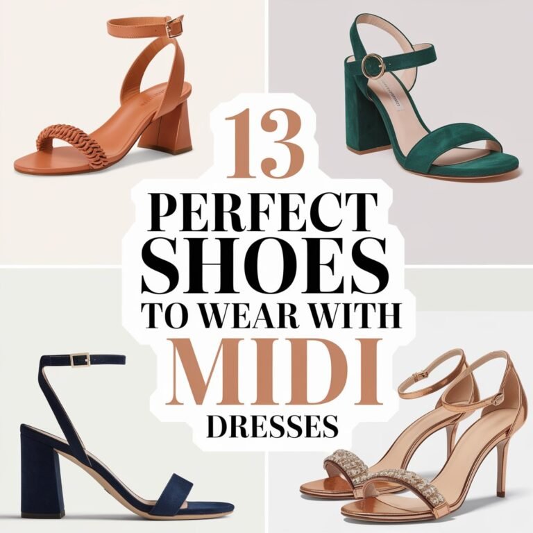 13 Perfect Shoes to Wear with Midi Dresses: The Ultimate Midi Dress Guide