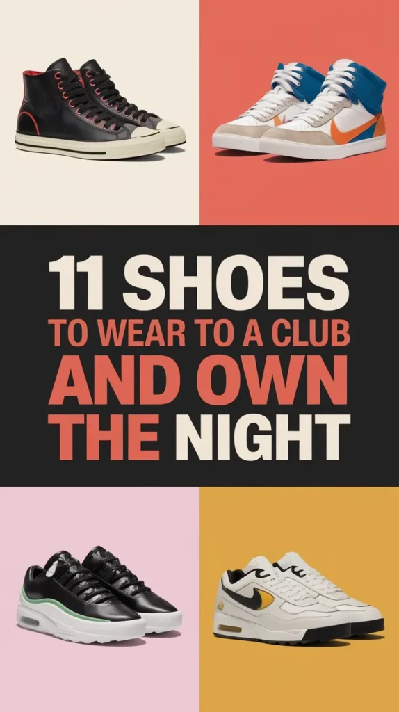 11 Best Shoes to Wear to a Club or Nightclub: Clubbing Essentials