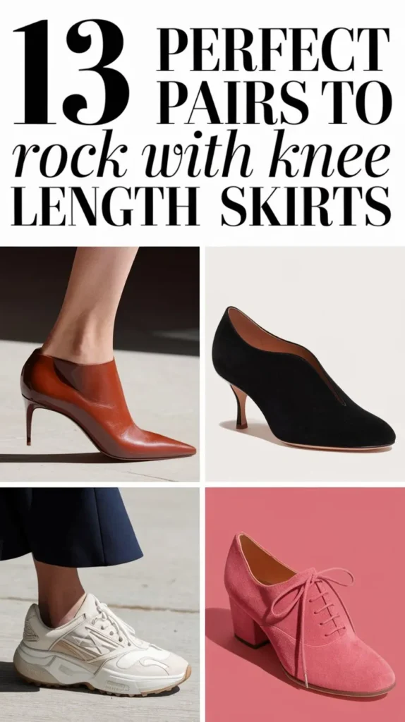 13 Best Shoes to Wear with Knee-Length Skirts: The Ultimate Guide