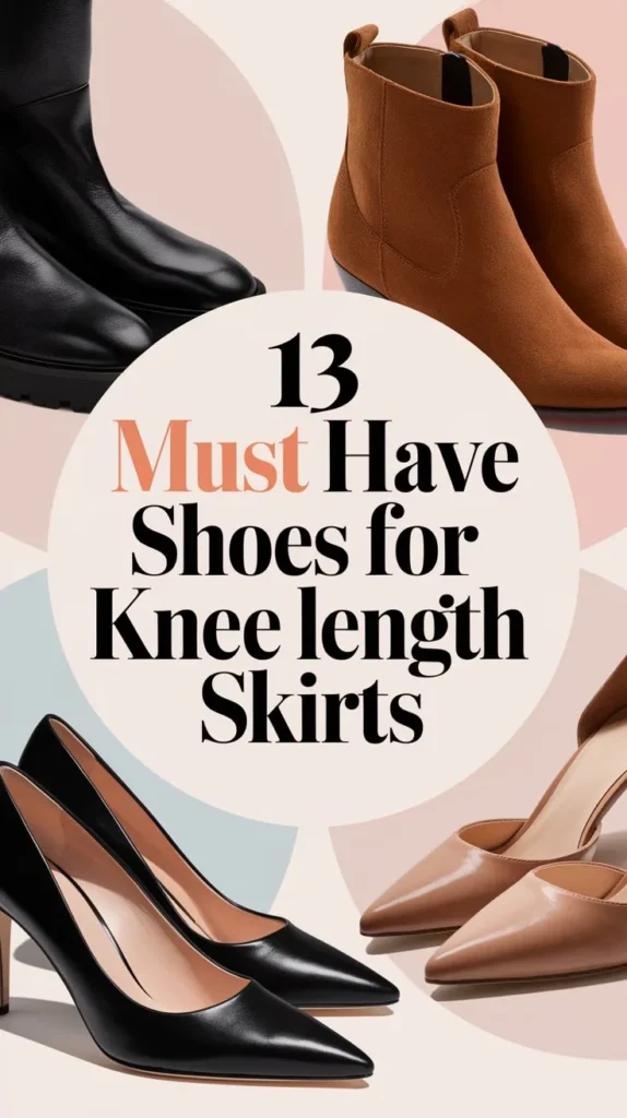 13 Best Shoes to Wear with Knee-Length Skirts: The Ultimate Guide