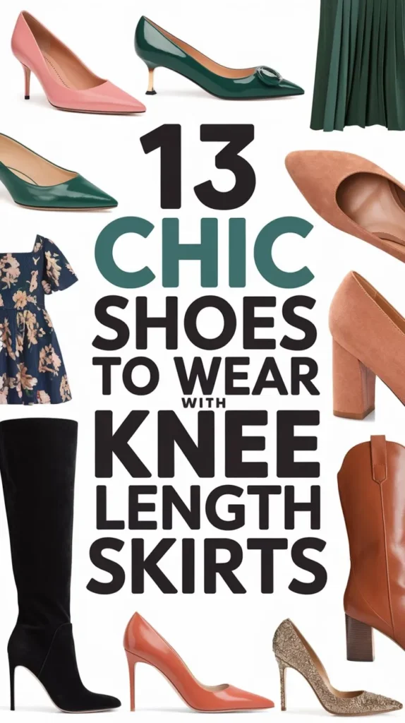 13 Best Shoes to Wear with Knee-Length Skirts: The Ultimate Guide