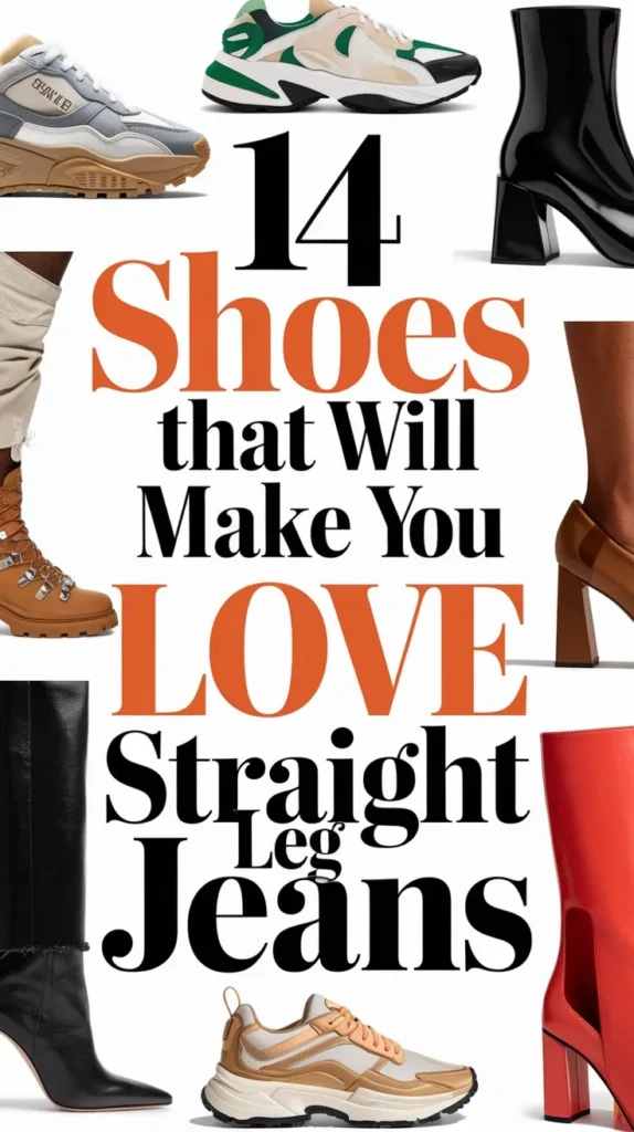 14 Perfect Shoes to Wear with Straight Leg Jeans: Revolutionize Your Footwear