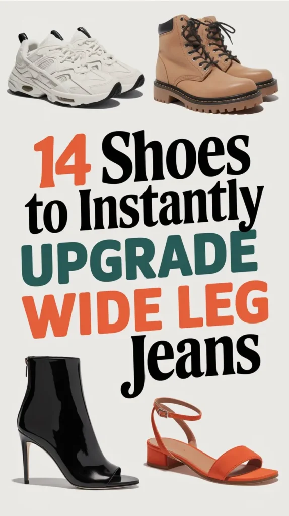 14 Shoes to Wear With Wide Leg Jeans: A Comprehensive Guide