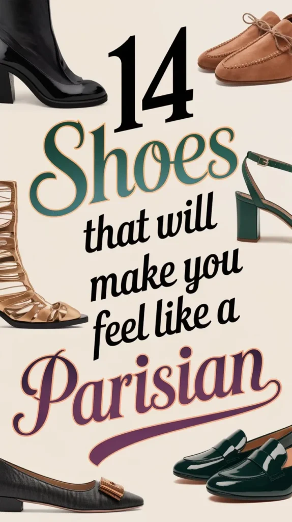 14 Beautiful Shoes to Wear in Paris: Parisian Street Style