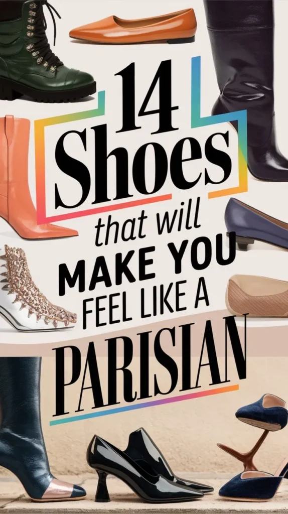 14 Beautiful Shoes to Wear in Paris: Parisian Street Style