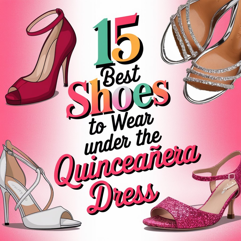 15 Best Shoes to Wear Under The Quinceañera Dress: Dance the Night Away