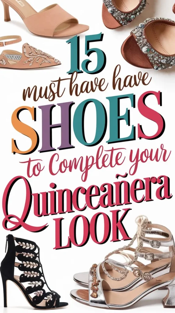 15 Best Shoes to Wear Under The Quinceañera Dress: Dance the Night Away