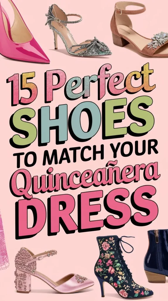 15 Best Shoes to Wear Under The Quinceañera Dress: Dance the Night Away