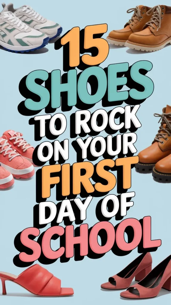 15 Shoes to Wear on the First Day of School: Make a Great Impression