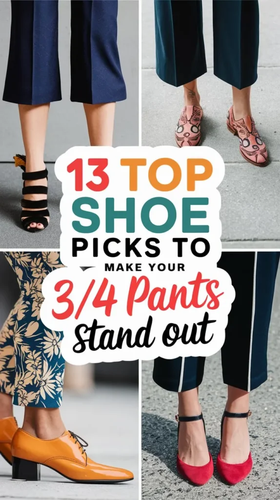 13 Top Picks for Shoes to Wear with 3/4 Pants: The Ultimate Guide