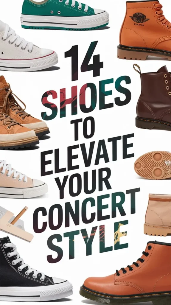 14 Best Shoes to Wear to a Concert: Step into the Music