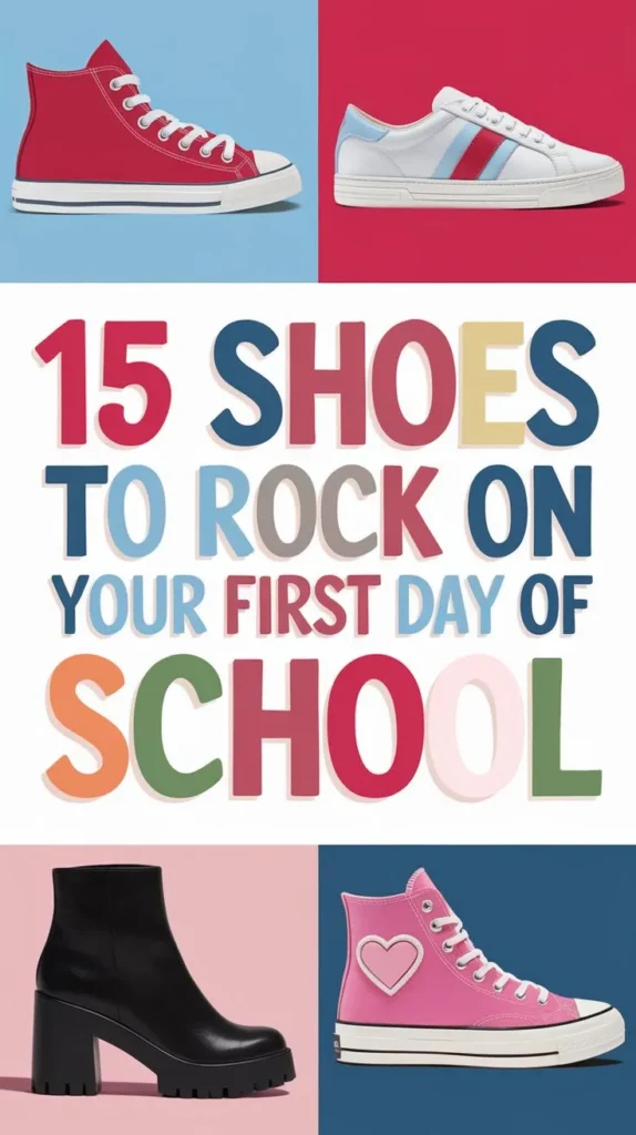 15 Shoes to Wear on the First Day of School: Make a Great Impression