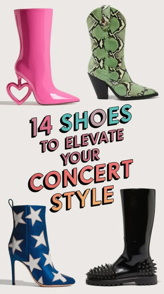 14 Best Shoes to Wear to a Concert: Step into the Music