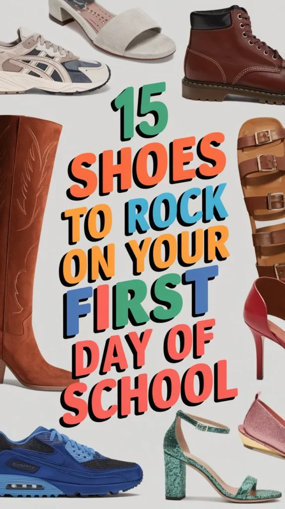 15 Shoes to Wear on the First Day of School: Make a Great Impression