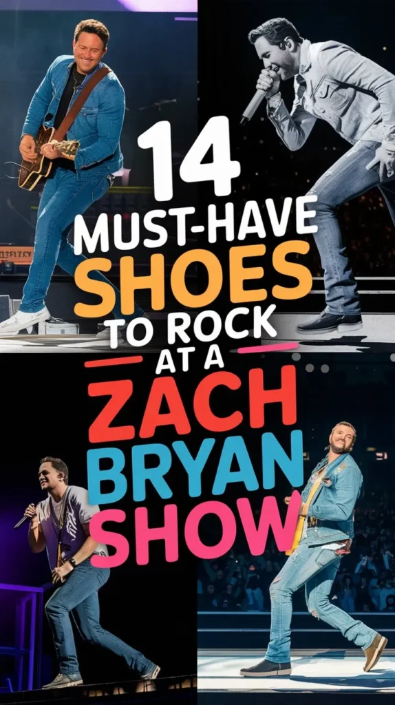 14 Best Shoes to Wear to a Zach Bryan Concert: Kick Off the Night