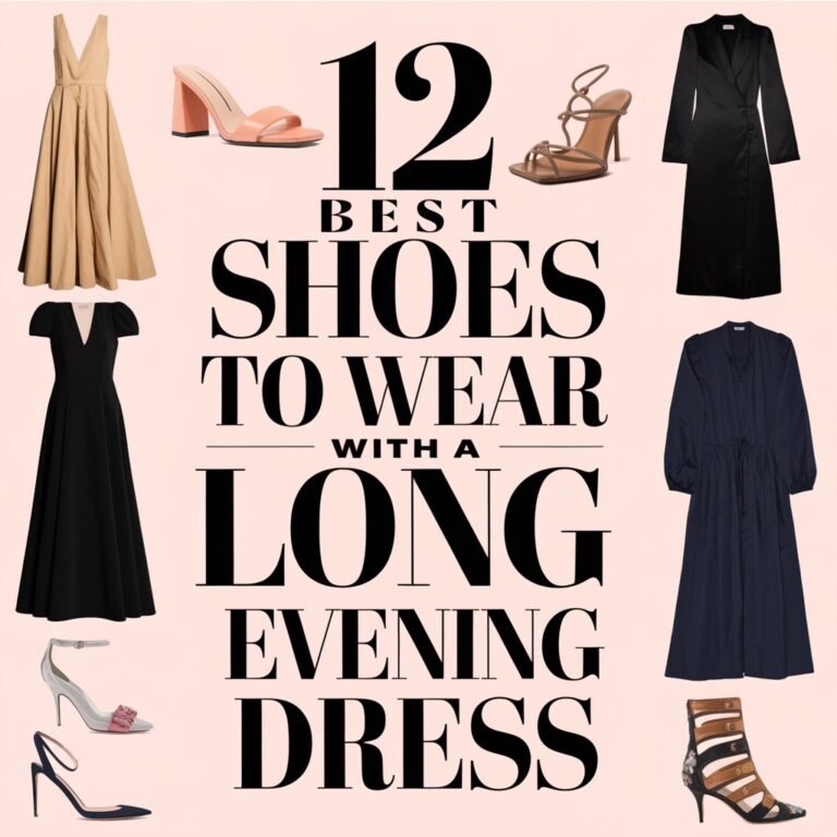 12 Best Shoes to Wear with a Long Evening Dress: Elevate Your Evening Look