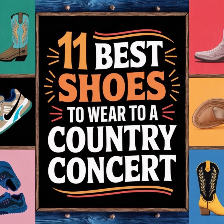 11 Best Shoes to Wear to a Country Concert: Stomp the Competition