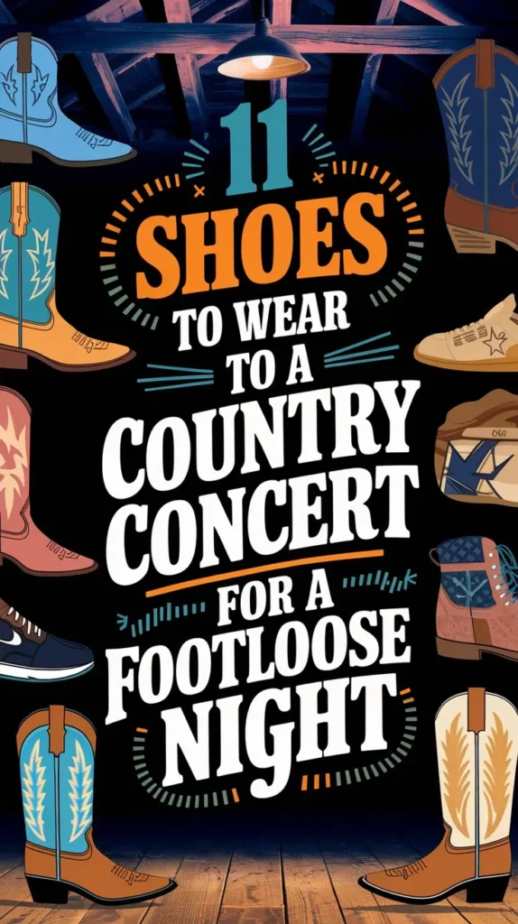 11 Best Shoes to Wear to a Country Concert: Stomp the Competition