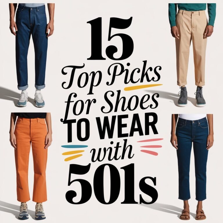 15 Top Picks for Shoes to Wear with 501s: A Comprehensive Guide