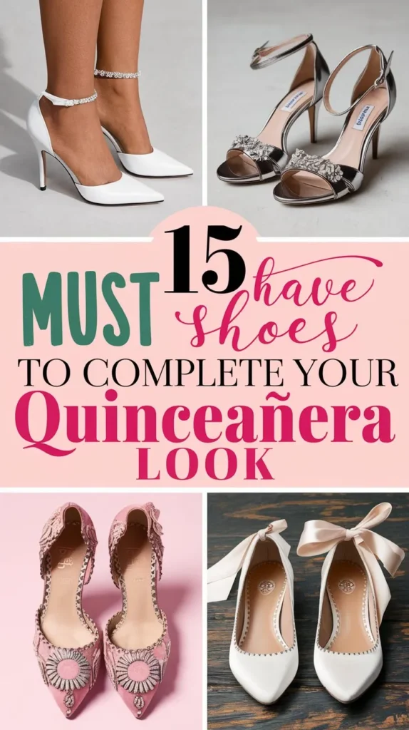 15 Best Shoes to Wear Under The Quinceañera Dress: Dance the Night Away