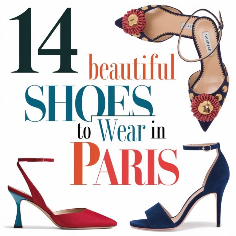 14 Beautiful Shoes to Wear in Paris: Parisian Street Style