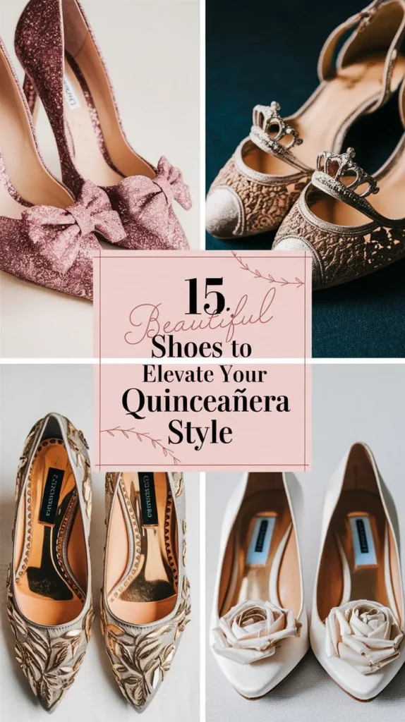 15 Best Shoes to Wear Under The Quinceañera Dress: Dance the Night Away