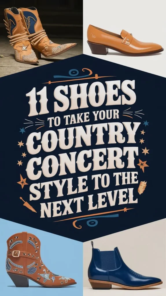 11 Best Shoes to Wear to a Country Concert: Stomp the Competition