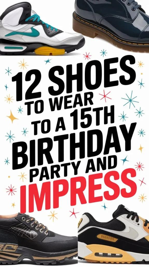 12 Shoes to Wear at a 15th Birthday Party: Party Perfect Shoes